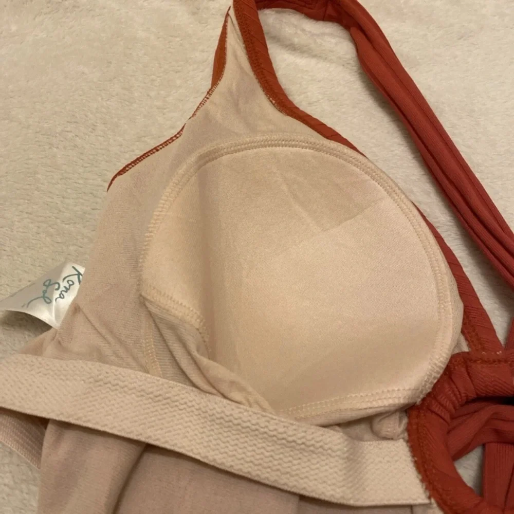 Kona Sol Pumpkin Spice One Piece Swimsuit